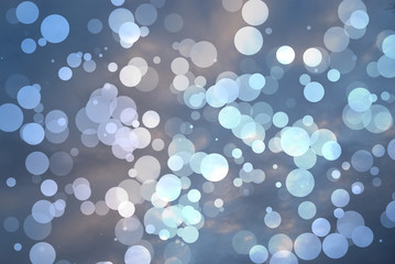 christmas bokeh background