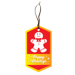 Christmas label