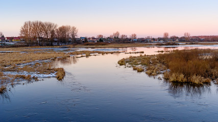 Narew po zachodzie słońca © podlaski49