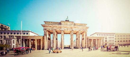 Berlin, Brandenburger Tor  - obrazy, fototapety, plakaty