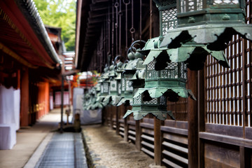 Fototapeta na wymiar Japaese lanterns