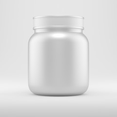 whey protein jar