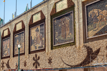 Corn Palace pictures, Mitchell, South Dakota, USA