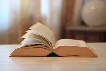 aufgeschlagenes Buch