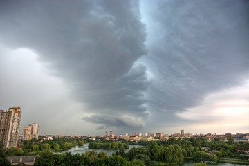 Storm in Minsk