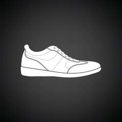 Man casual shoe icon