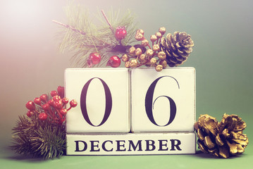 Christmas Advent Calendar for days until Christmas