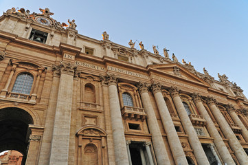 Fototapeta premium Roma, Città del Vaticano - la basilica di San Pietro