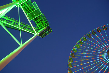 Ferris Wheel and Tower Abstraction