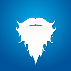 Christmas hipster greeting card