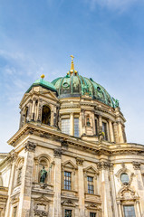 Fototapeta na wymiar Oberpfarr- und Domkirche zu Berlin - Berliner Dom