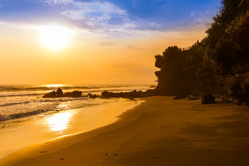 Beach near Tanah Lot Temple - Bali Indonesia