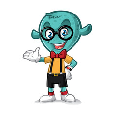 Cartoon Geek Alien