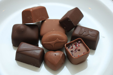 Luxurious chocolates
