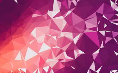 Abstract low poly background, geometry triangle