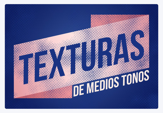 Texturas de semitonos hechas a mano