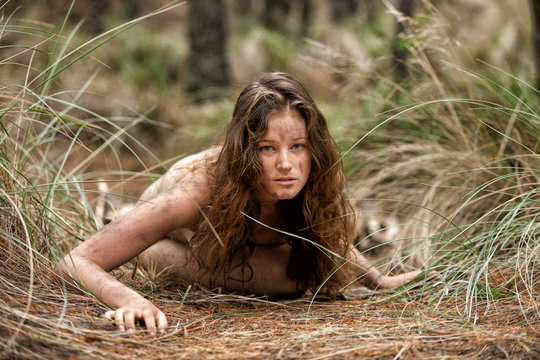 Wild female in the Forest