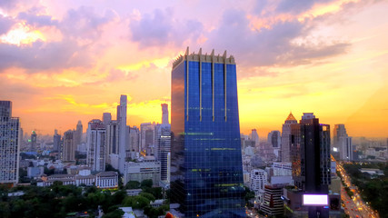 Fototapeta na wymiar Downtown Bangkok