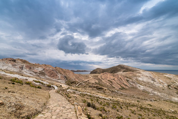 Isla del Sol, Titicaca Lake, Bolivia 
Beautiful place for sport and relax