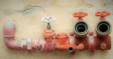 bouche d'incendie rétro