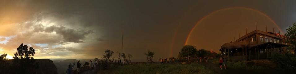 Grand Rainbow over the El Tovar