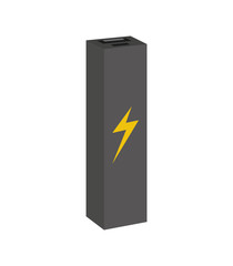 backup energy supply icon vector illustration design