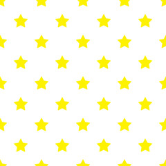 Seamless stars background vector