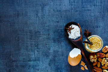 Bakery recipe background