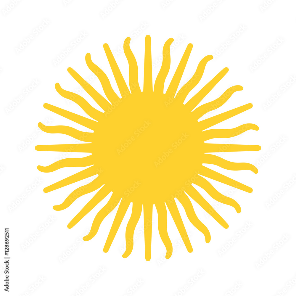 Canvas Prints argentina sun on flag