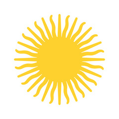 argentina sun on flag - 128692511