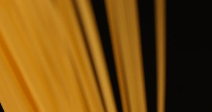 Close up of turning spaghetti