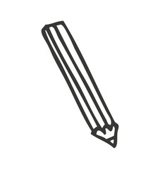 pencil school supply isolated icon vector illustration design