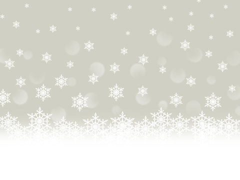 雪の結晶　クリスマス