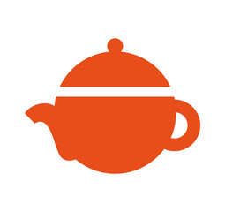 delicious coffee teapot icon vector illustration design
