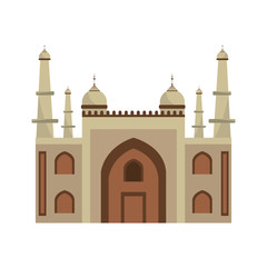 mysore palace india icon vector illustration graphic design