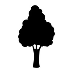 tree green nature icon vector illustration graphic design