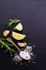 Large crystals of salt