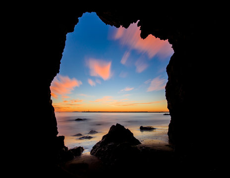 Cave Sunset