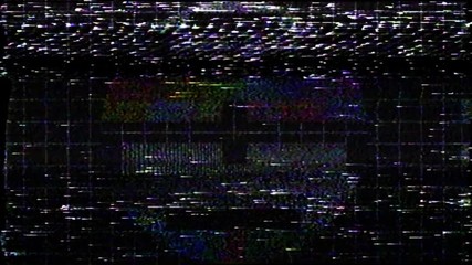 Test pattern with bad tracking video head noise effect