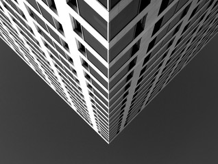 Upside down building 