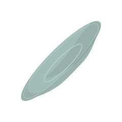 dish plate crockery icon vector illustration graphic design