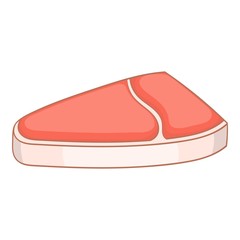 Meat icon. Cartoon illustration of meat vector icon for web
