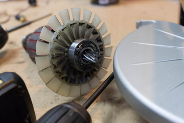 Rotor of electric motor spare parts in  power tool