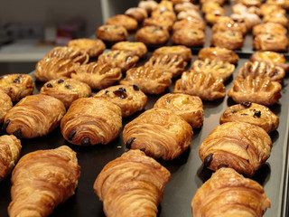 Fresh Croissants Assortment for Continental Breakfast