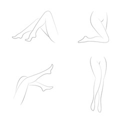 Female_legs_set