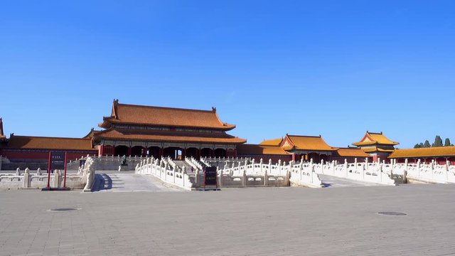 Hall of Supreme Harmony, Forbidden City in Beijing, China