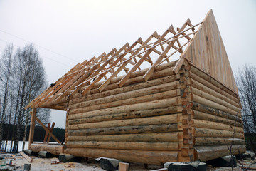 log cabin, log home construction, dovetail; lug