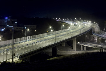 motorway bypass of the city Banska Bystrica Slovakia