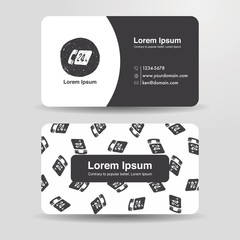 24 hours customer service doodle drawing