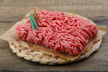 Minced beef